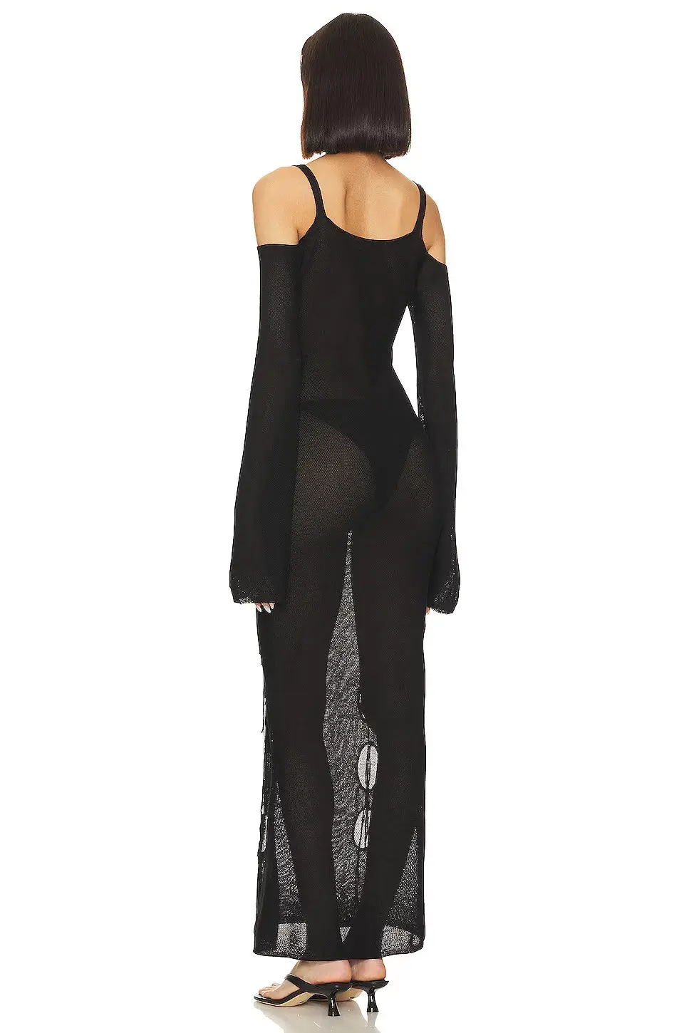 Asta Resort Ysabel Maxi Dress Black Size S / AU 8 - Image 3