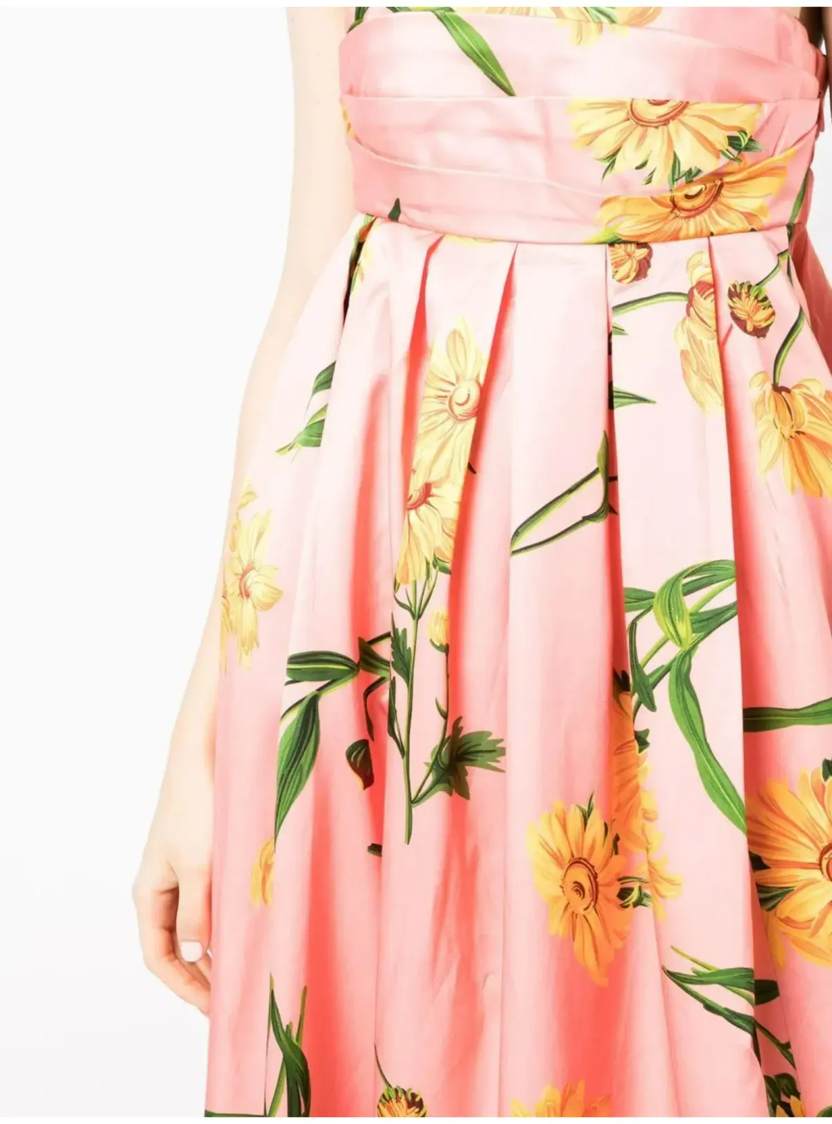 Leo Lin Marguerite Rose Dress Floral Size 12 - Image 3