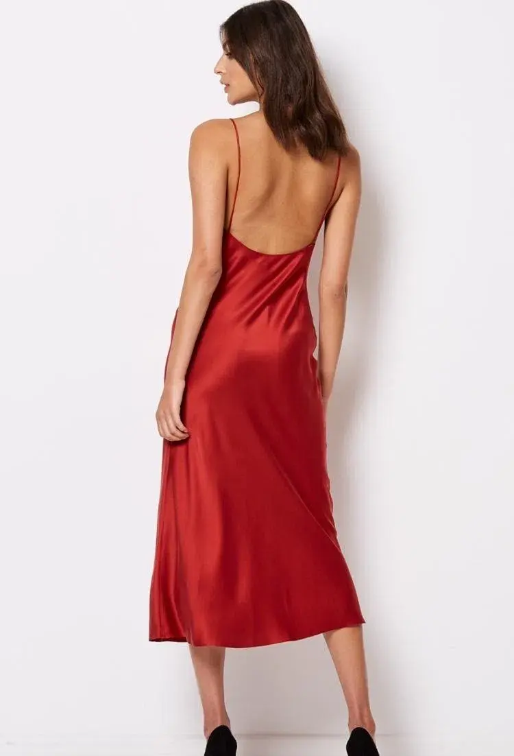 Bec & Bridge Girl Talk Mini Dress Red Size 8 - Image 3