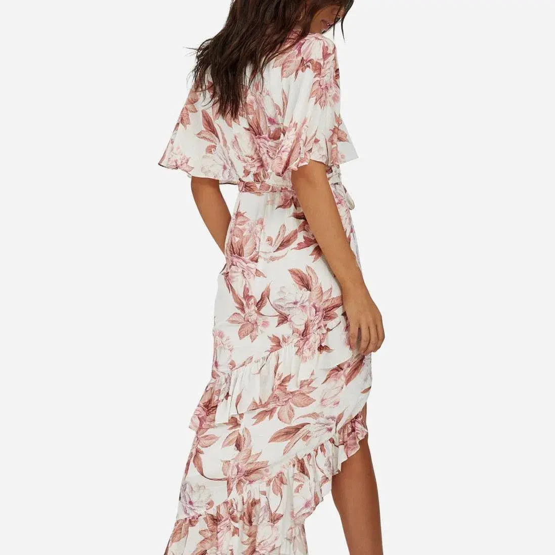 Sheike Faded Floral Dress Floral Print Size 16 - Image 4