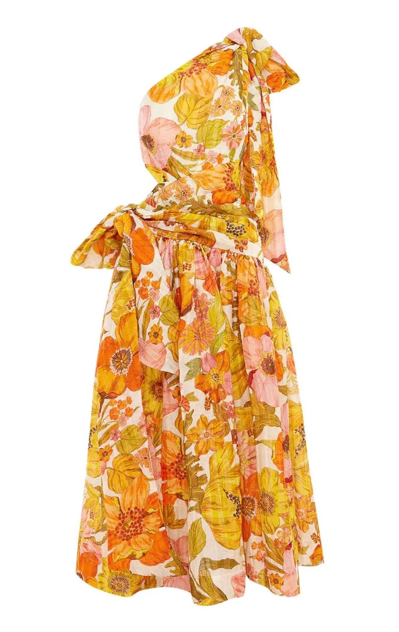 Alemais Silas One Shoulder Gown in Multi Size 10  - Image 3