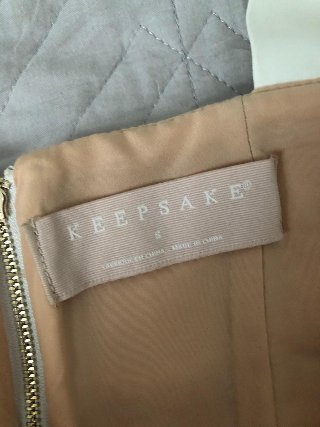 Keepsake The Label Walk On By Dress Cream Size 8 for rent on The Volte - main image