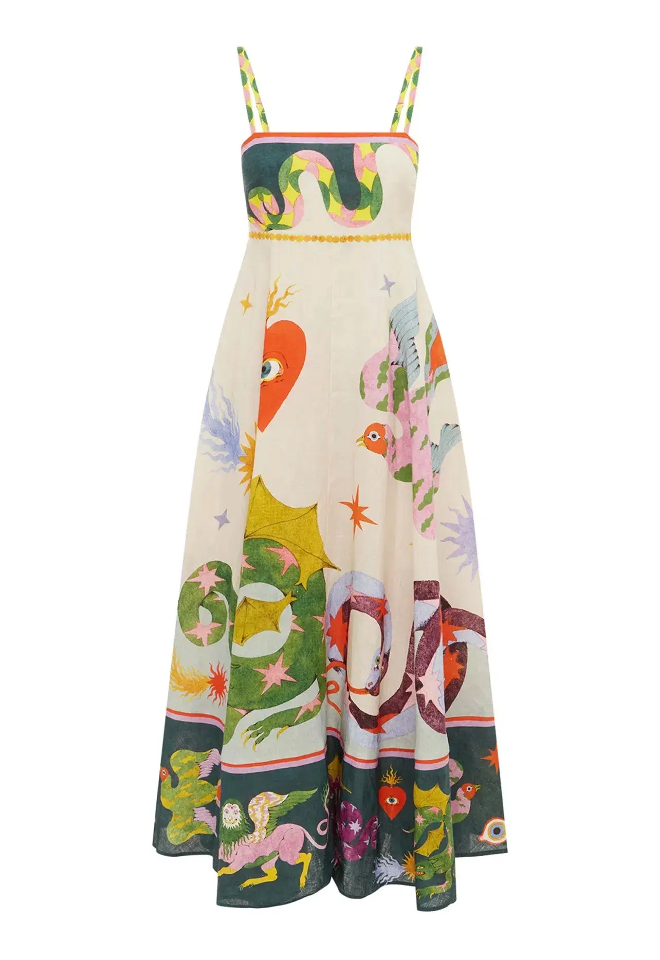 Alemais Seeker Sundress Print Size 8 - Image 3