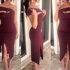 Sheike Valentine Midi Dress in Merlot  - Image 2