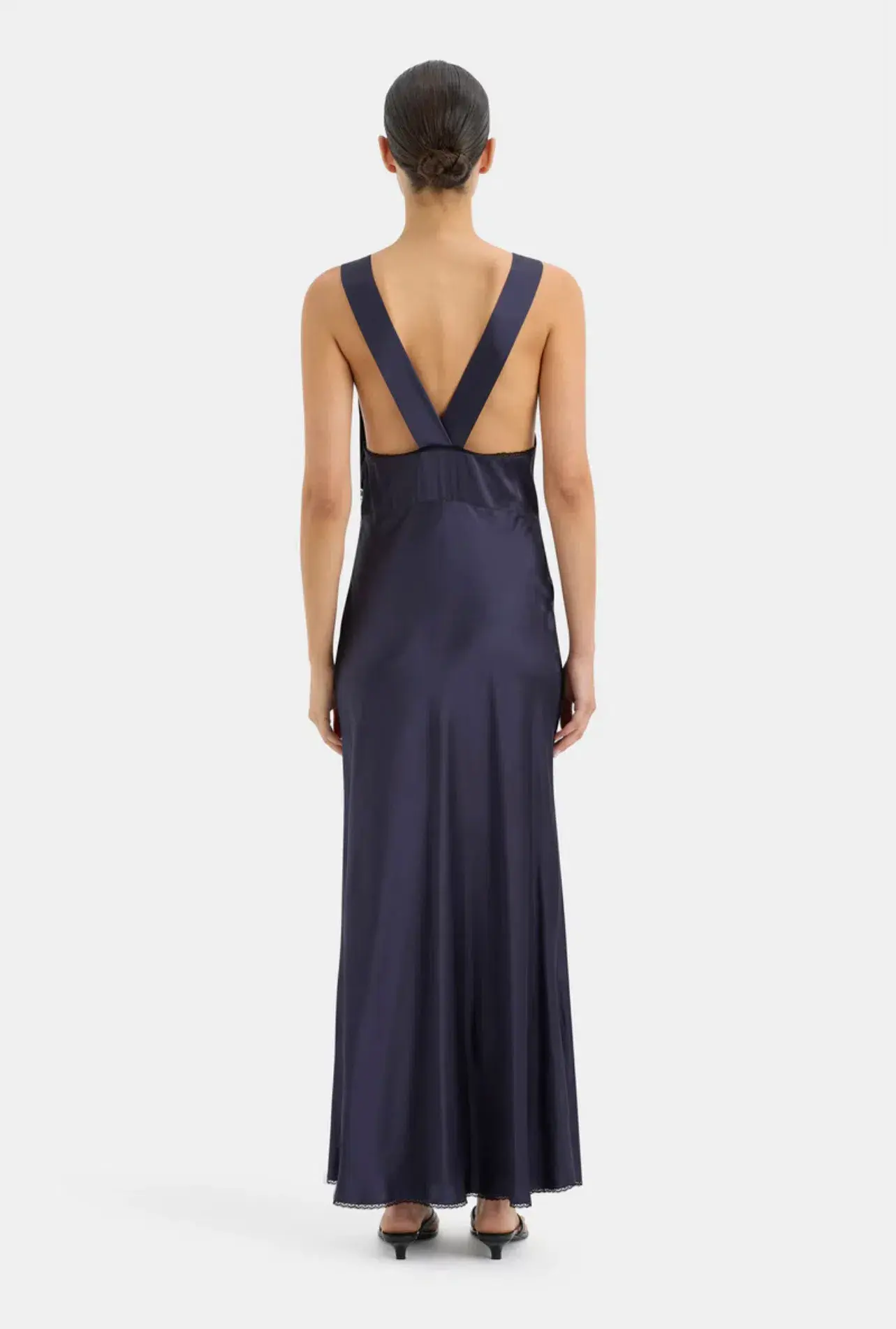 Sir the Label Aries Cut Out Gown Navy Size 3 / AU 12 - Image 3