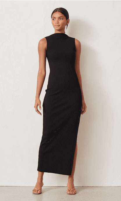 Bec & Bridge Noir Et Blanc Dress in Black size 6 - Image 2