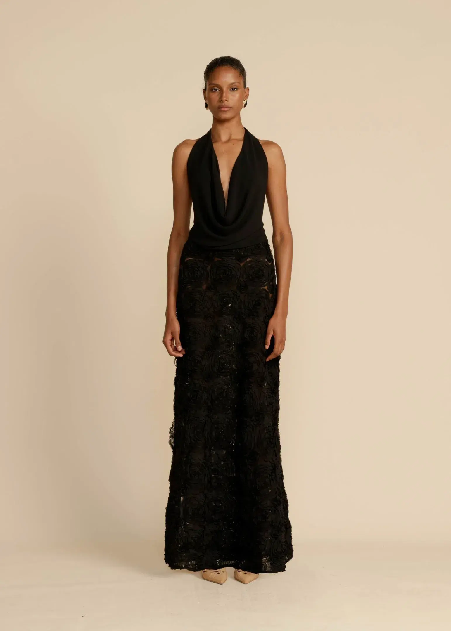 Arcina Ori Adriana Dress Black Size S/ AU 8 - Image 3
