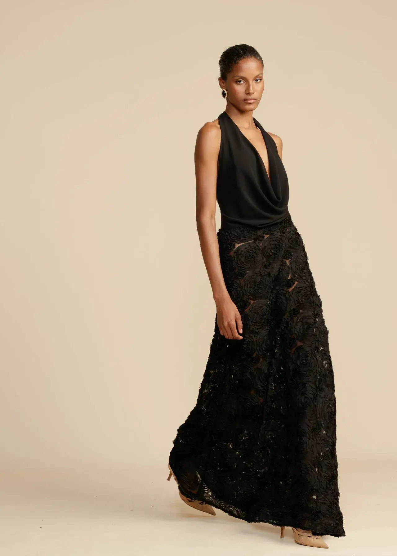 Arcina Ori Adriana Dress Black Size S/ AU 8 - Image 4