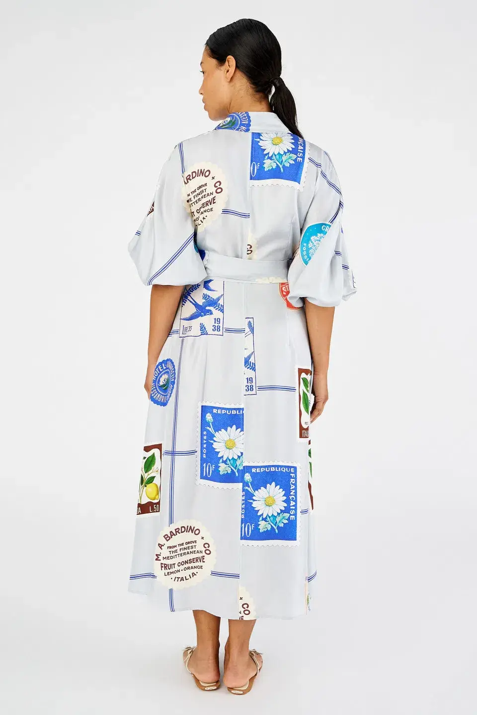 Oroton Picnic Dress Print Size 6 - Image 3