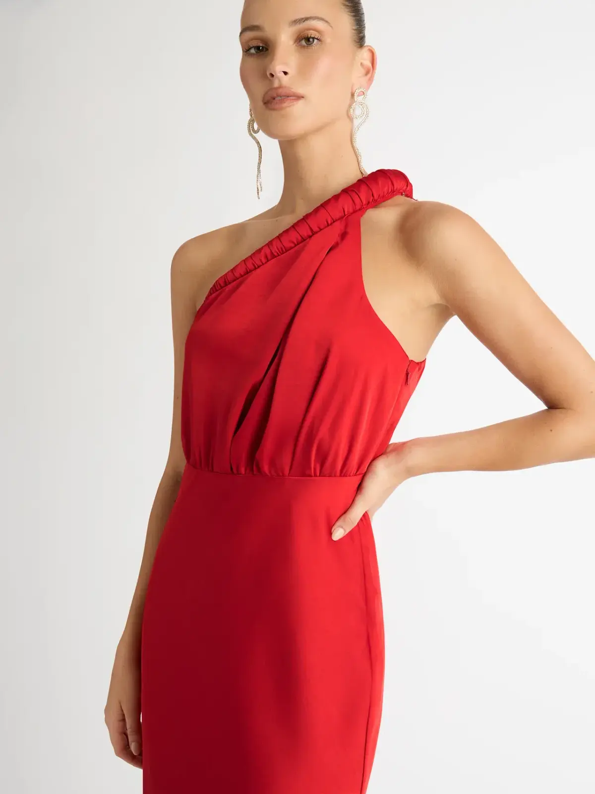 Sheike Naomi Maxi Dress Red Size 8 - NWT - Image 3
