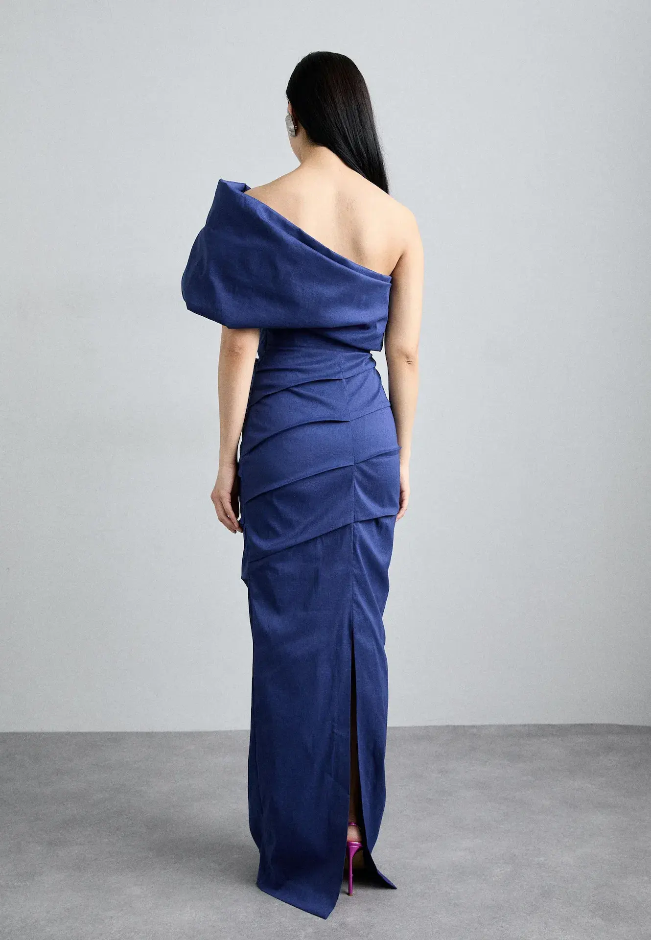 Rachel Gilbert Kat Gown Blue Size 8 - Image 3