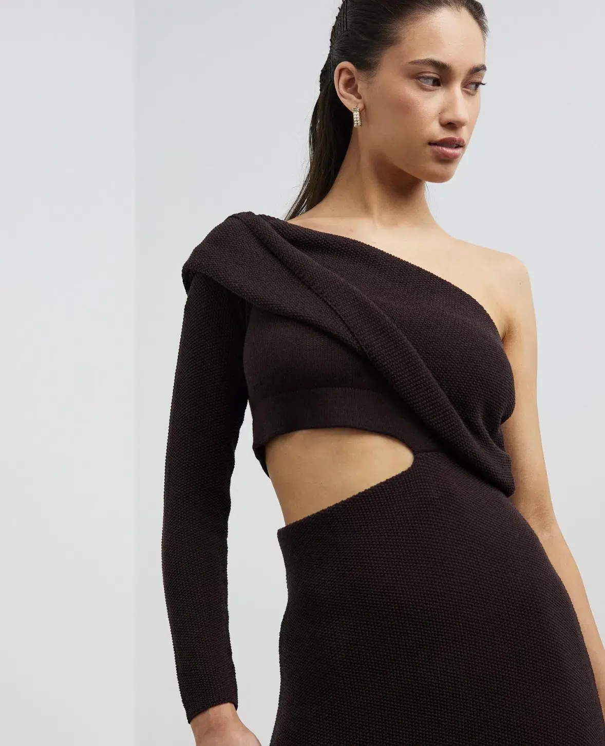 Camilla and Marc Javier Knit Dress Brow  Size S/ AU 6 - Image 3