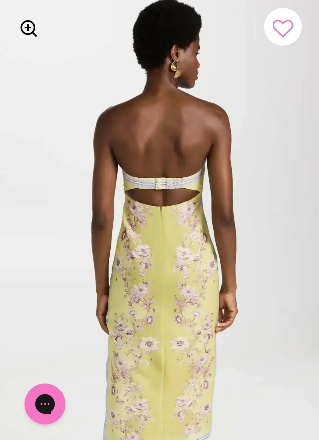 Alemais Marion bodice dress midi length  for rent on The Volte - main image