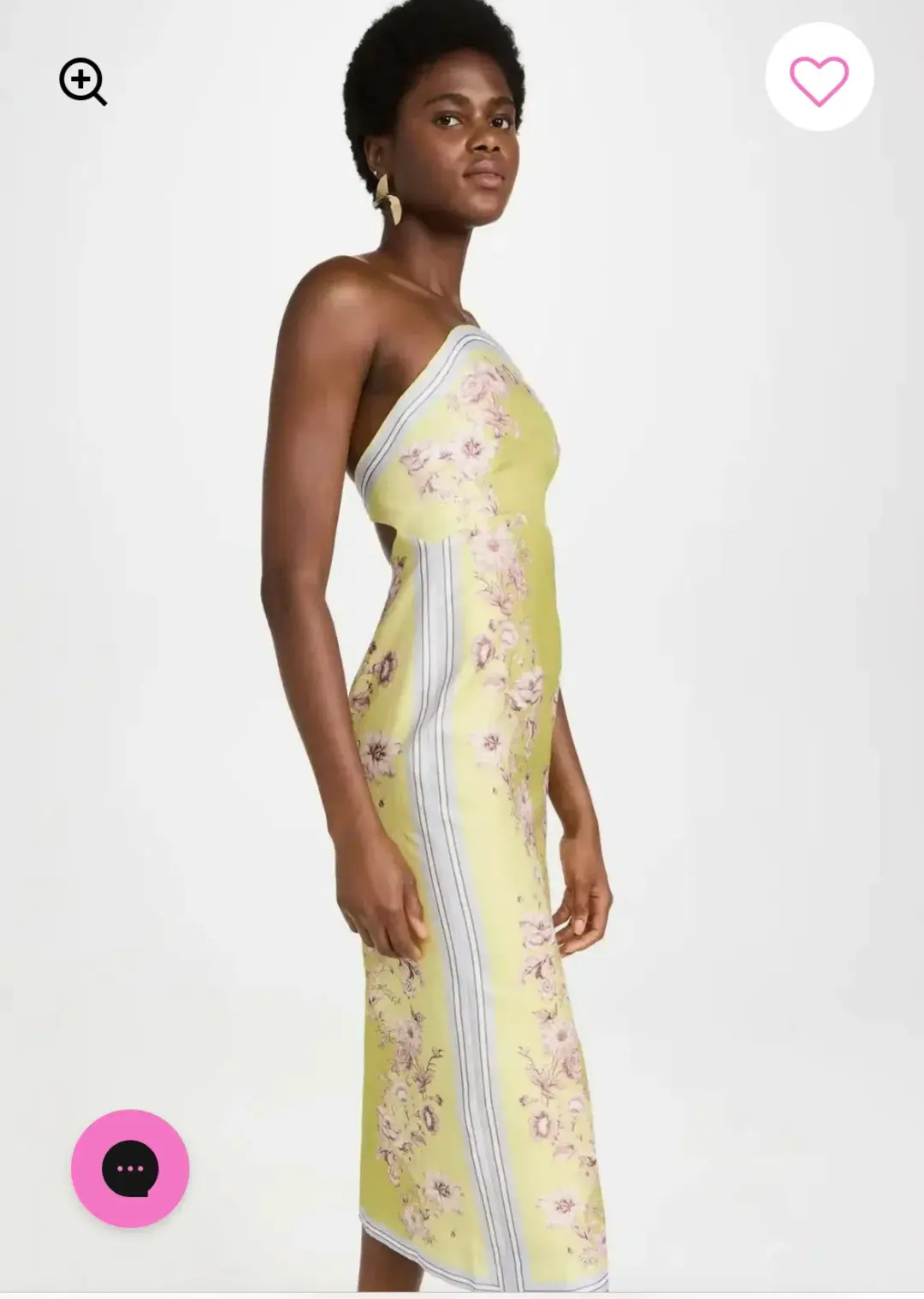 Alemais Marion bodice dress midi length  for rent on The Volte - main image