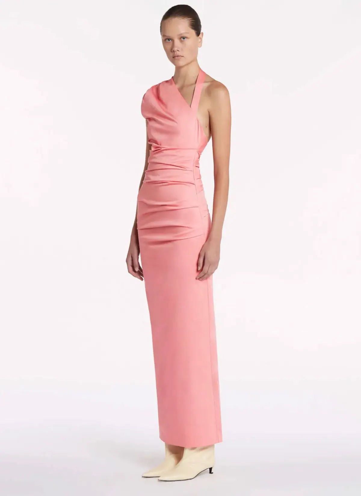 Sir The Label Giacomo Gathered Gown Pink Size 2/Au 10 - Image 2