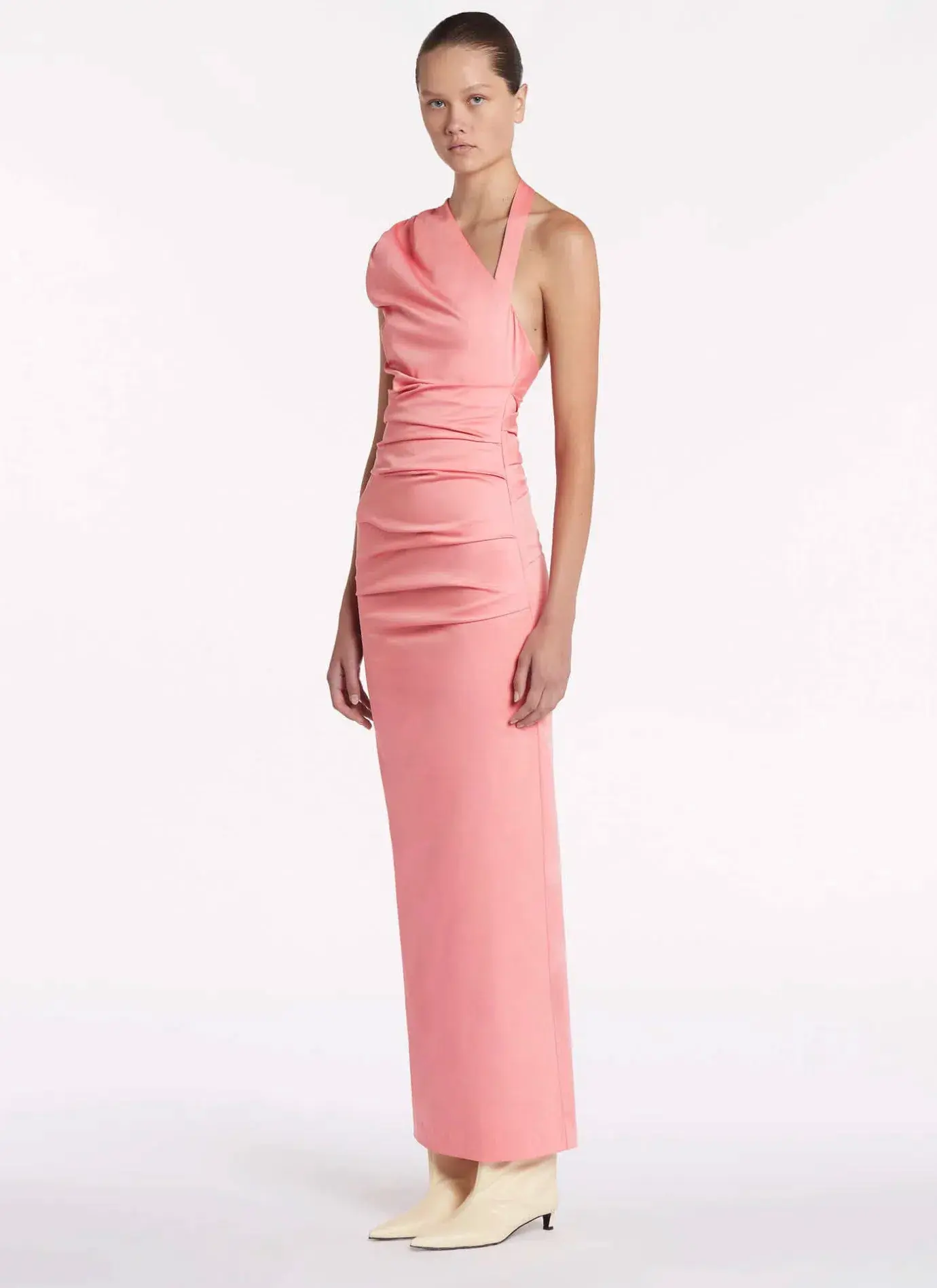 Sir The Label Giacomo Gathered Gown Pink Size 2/Au 10 - Image 2
