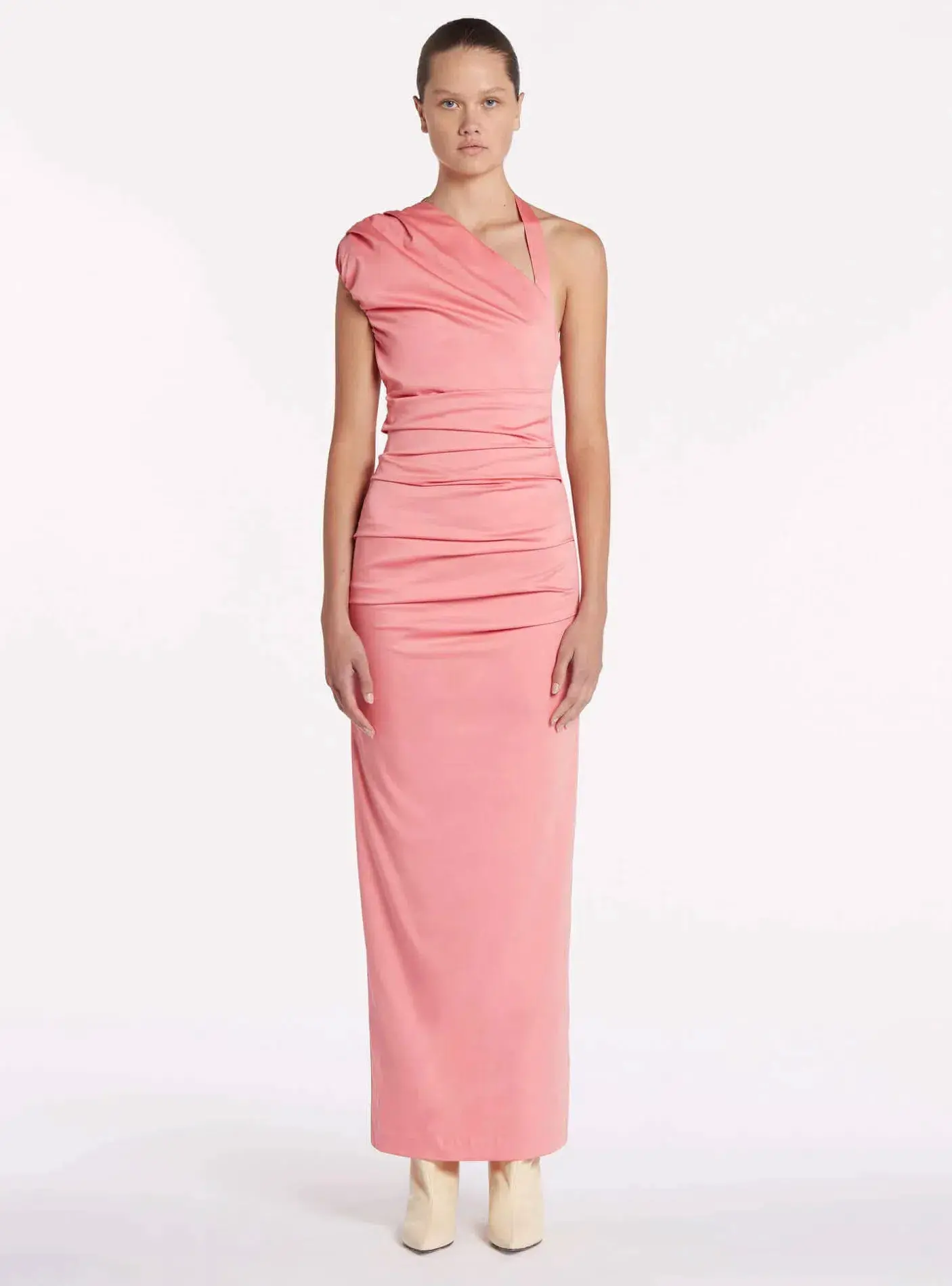 Sir The Label Giacomo Gathered Gown Pink Size 2/Au 10 - Image 1
