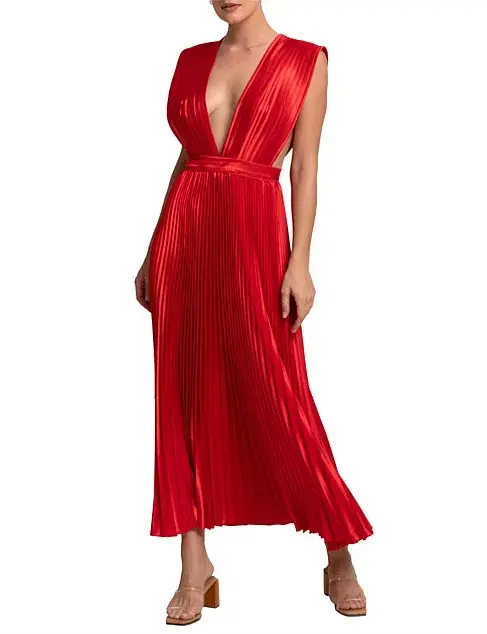 L'Idee Gala Gown Red Size 6  - Image 1