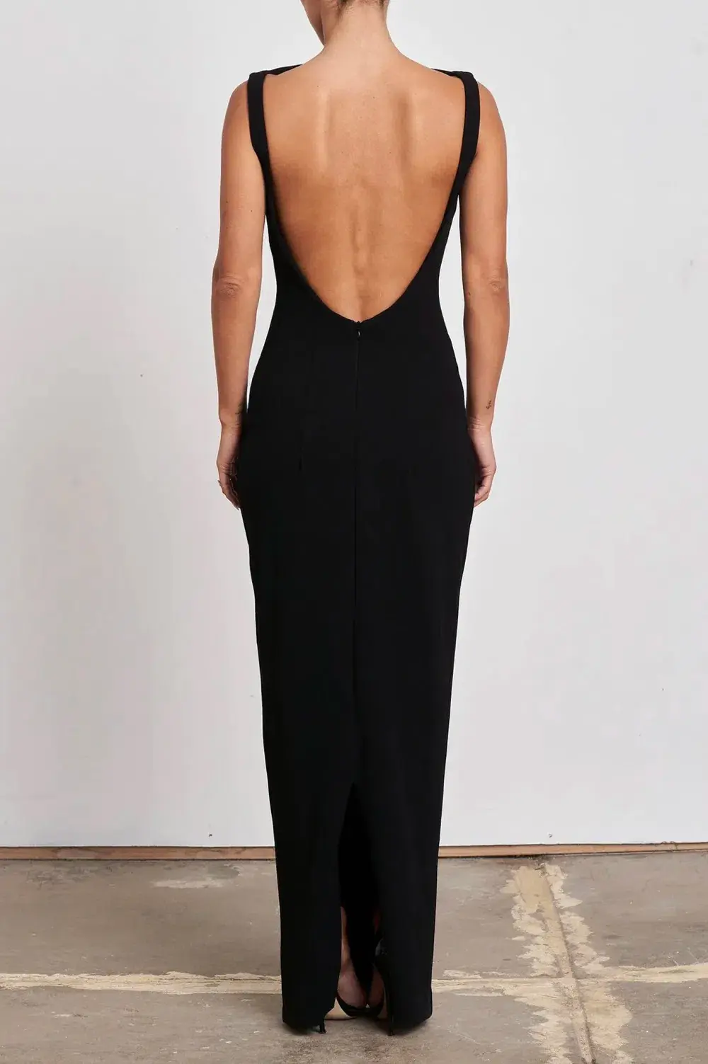Effie Kats Verona Gown Black Size 14 - Image 4
