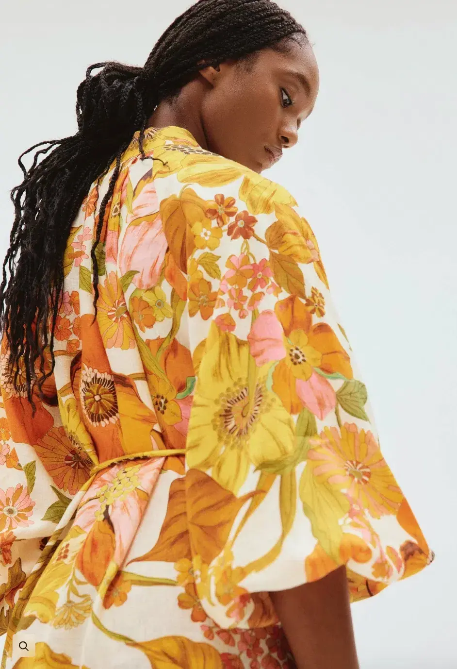 Alemais Silas Shirtdress Floral Size 14 - Image 2