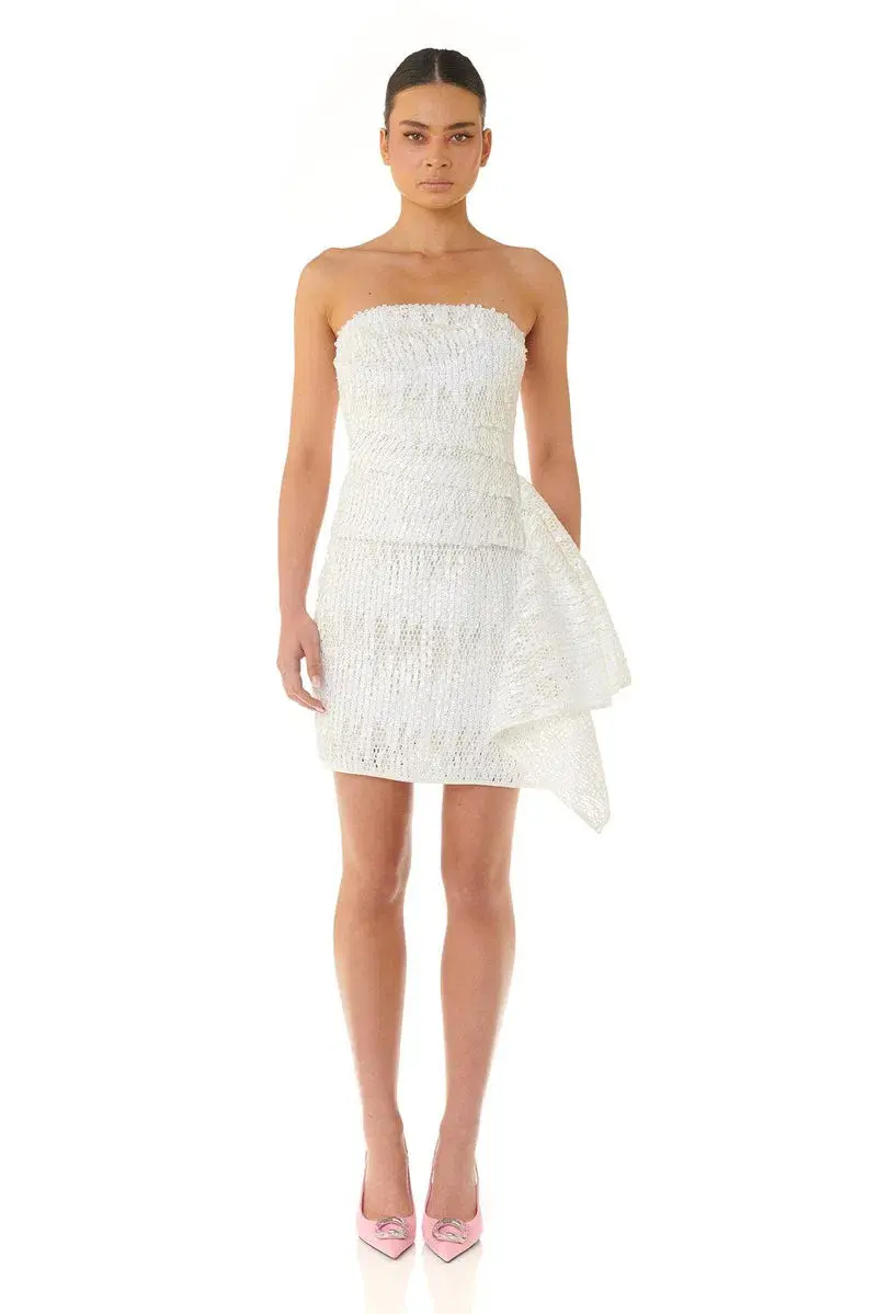 Eliya the Label Liana Mini Dress White Size 10 - Image 1