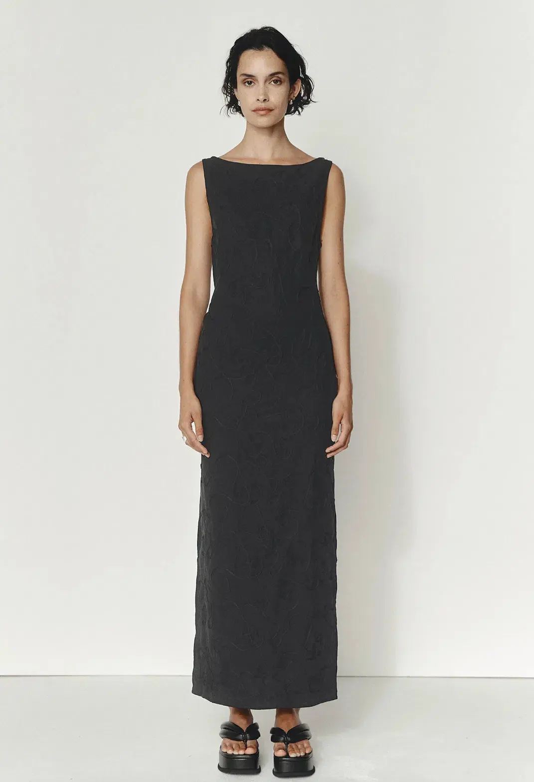 Marle Rose Dress Black Size AU 8 - Image 1