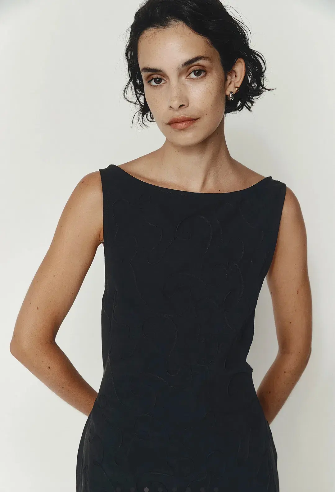 Marle Rose Dress Black Size AU 8 - Image 3
