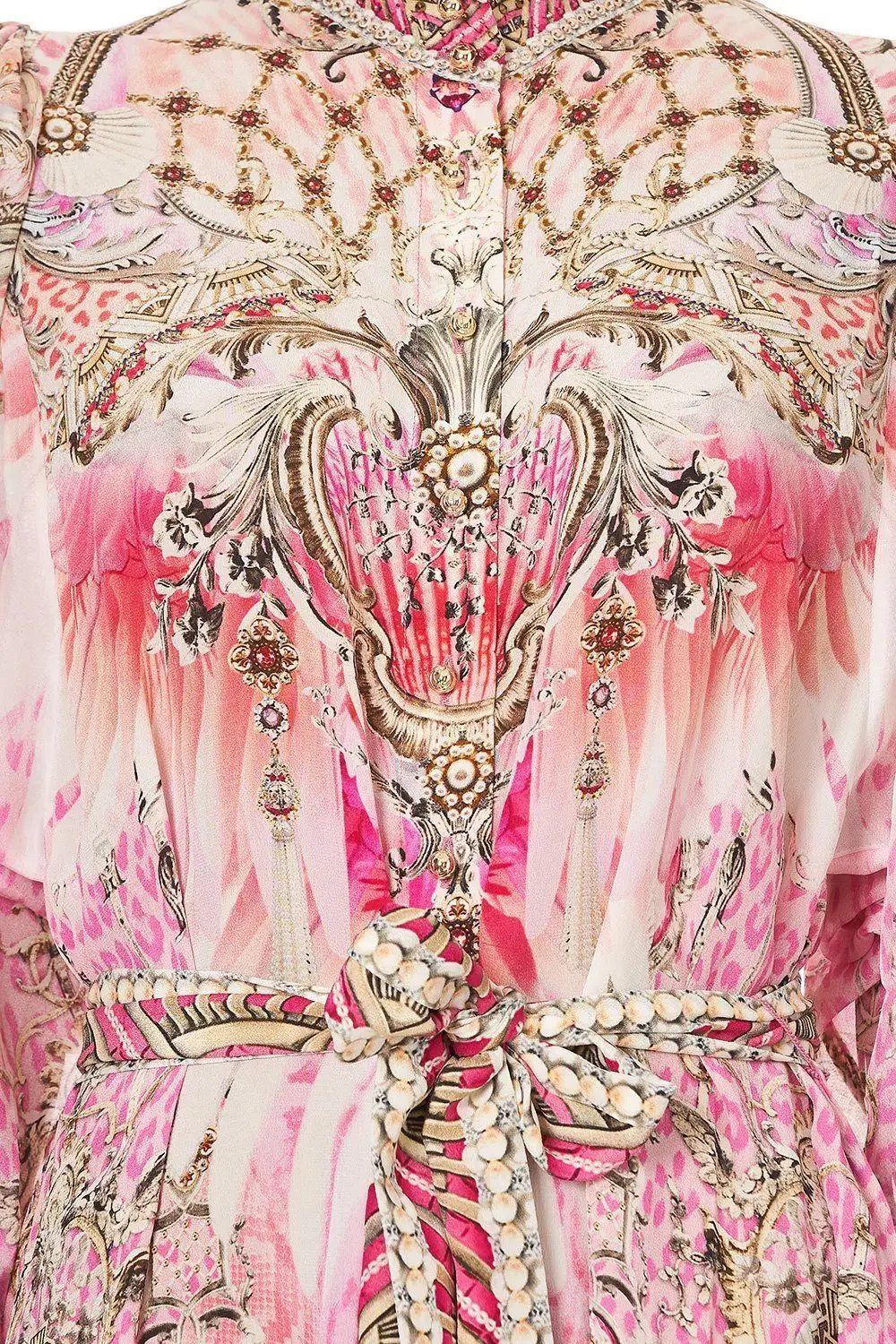 Camilla Deco Darling Drop Sleeve Mini Shirt Dress  Size M / AU 12 for rent on The Volte - main image