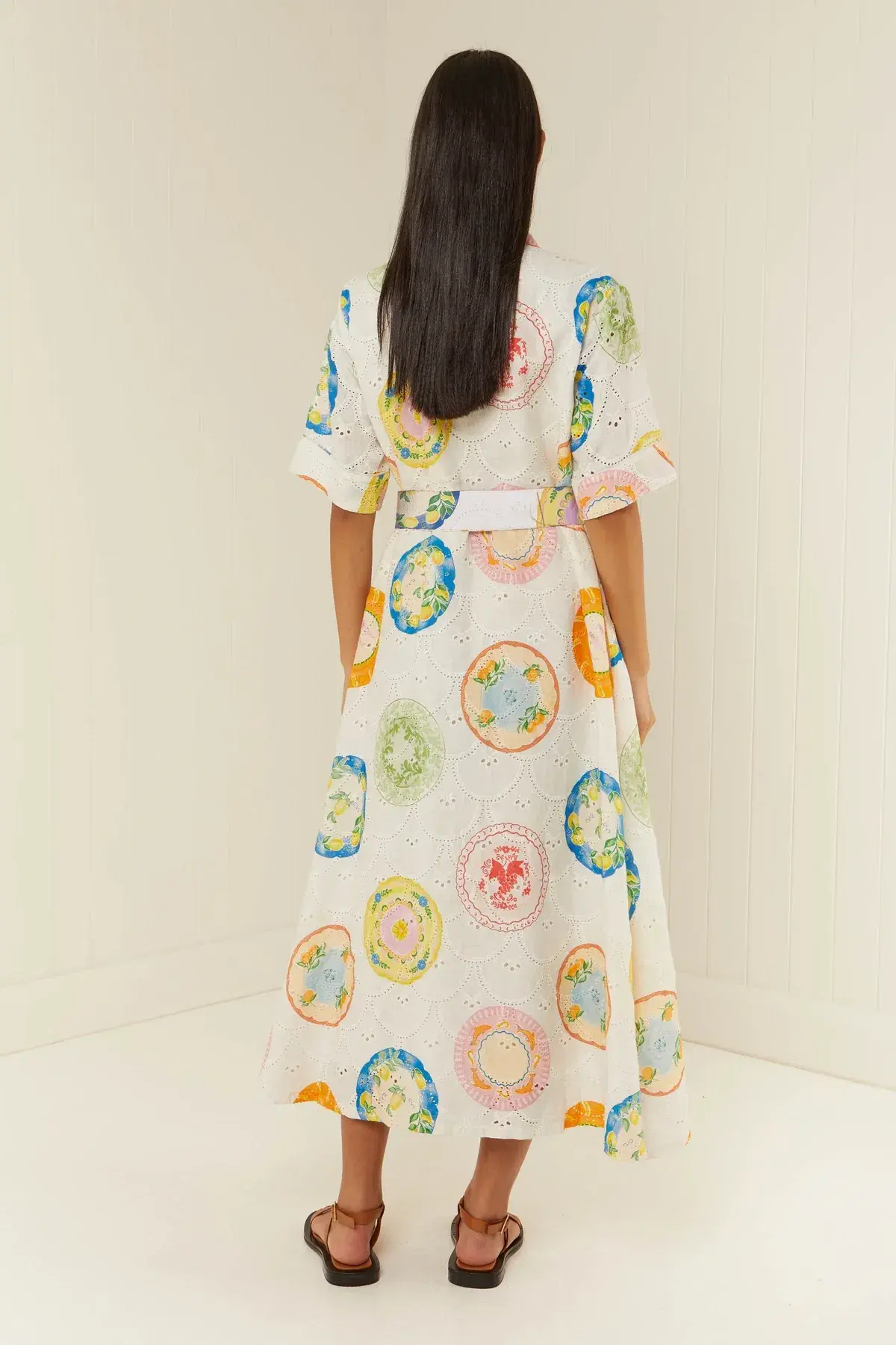 Palm Noosa Souvenir Midi Dress Print AU12 - Image 3