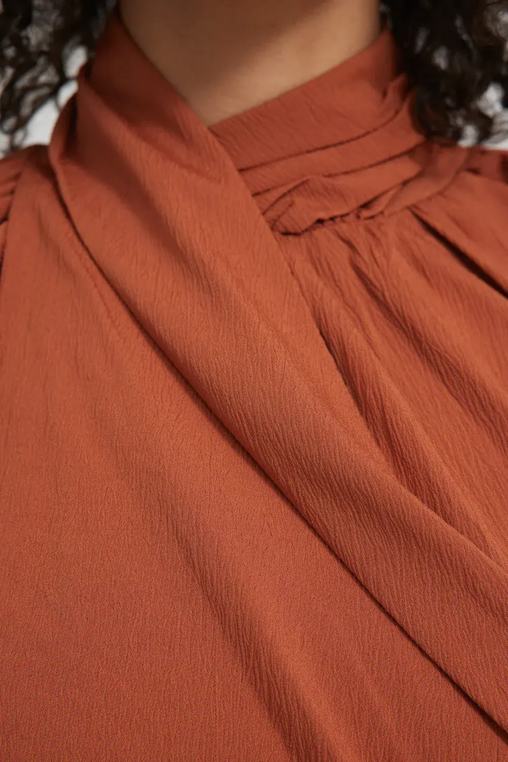 Tojha Celia Mini Dress Orange Size 10 - Image 2