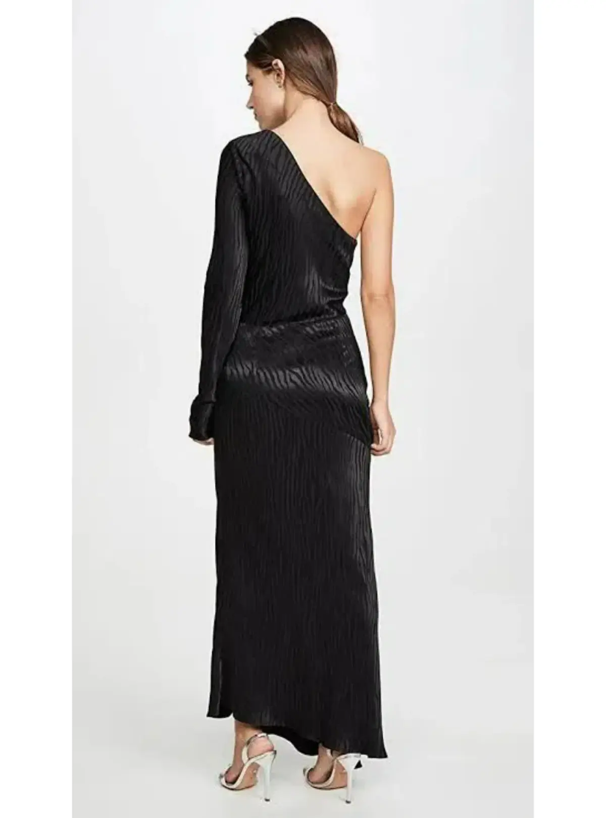 Bec & Bridge The Kat Asymmetrical Midi Dress in Black Size AU 6 - Image 2