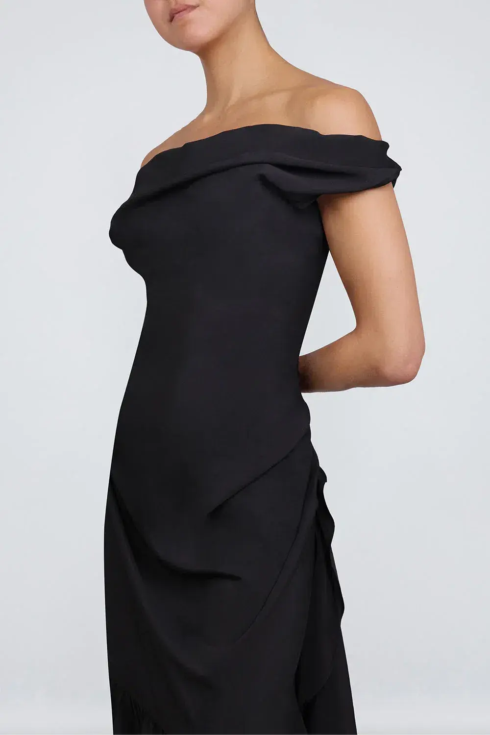 Vivienne Westwood Ginnie Frill Dress Black Size 6 - Image 5