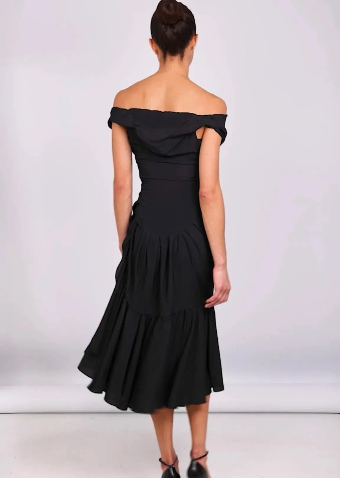 Vivienne Westwood Ginnie Frill Dress Black Size 6 - Image 4