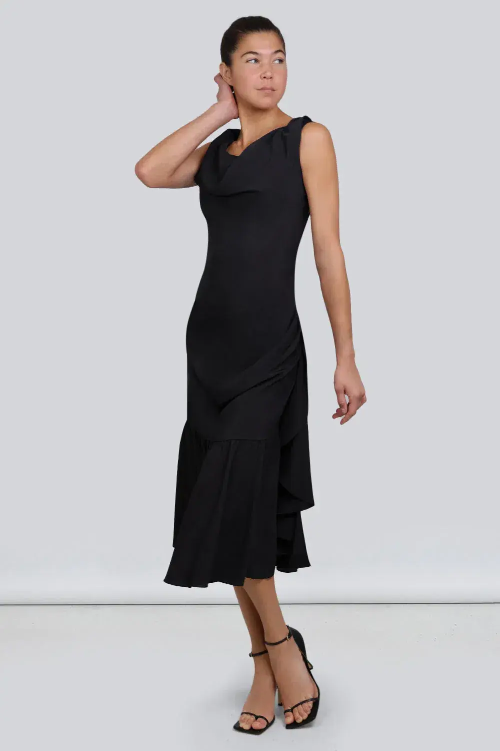 Vivienne Westwood Ginnie Frill Dress Black Size 6 - Image 1