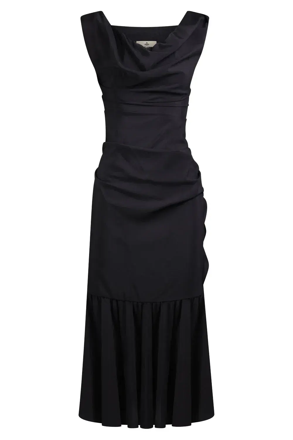 Vivienne Westwood Ginnie Frill Dress Black Size 6 - Image 7