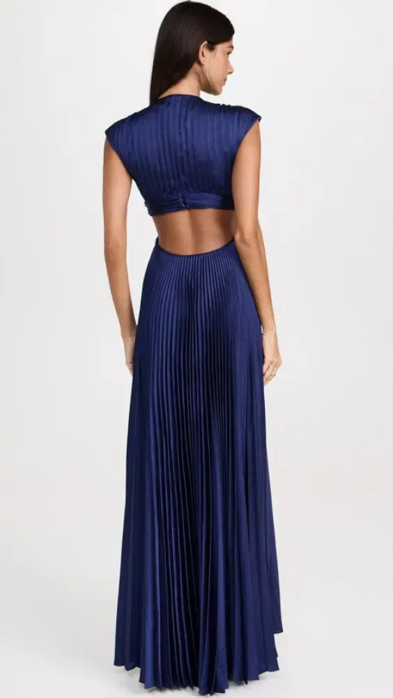 A.L.C Alejandra Dress in Riviera Size 10 - Image 3