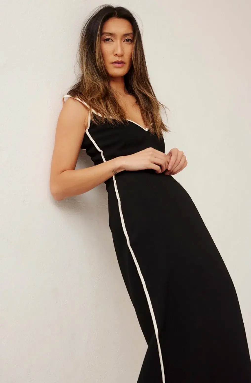 Paris Georgia Heart Dress Black Size XS/Au 6 - Image 3