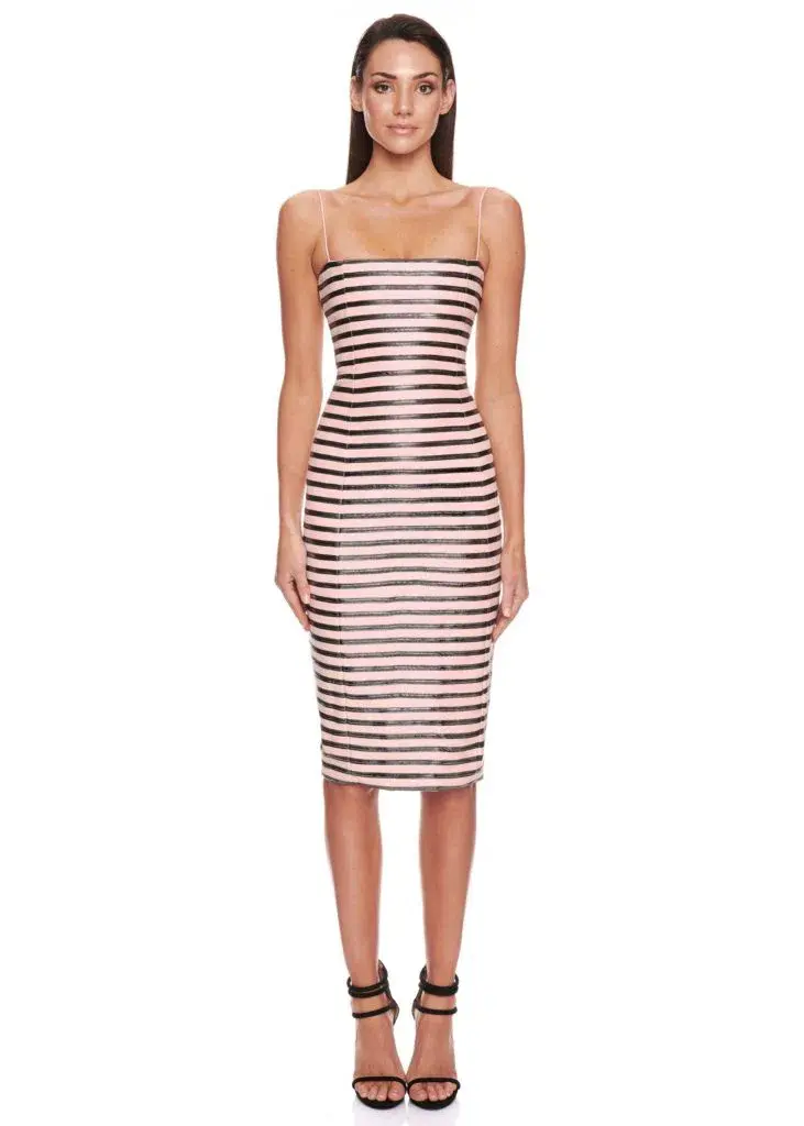 Eliya the Label Amalie Midi Dress Multi Size 10 - Image 1