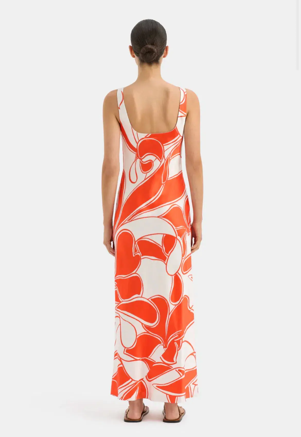 Sir The Label Ramona Twist Bias Dress Print Size 2 / AU 10 - Image 4