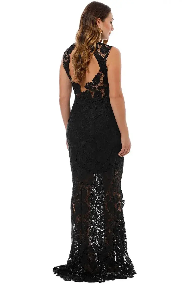Grace and Hart Espresso Gown in Black Size 8 - Image 2