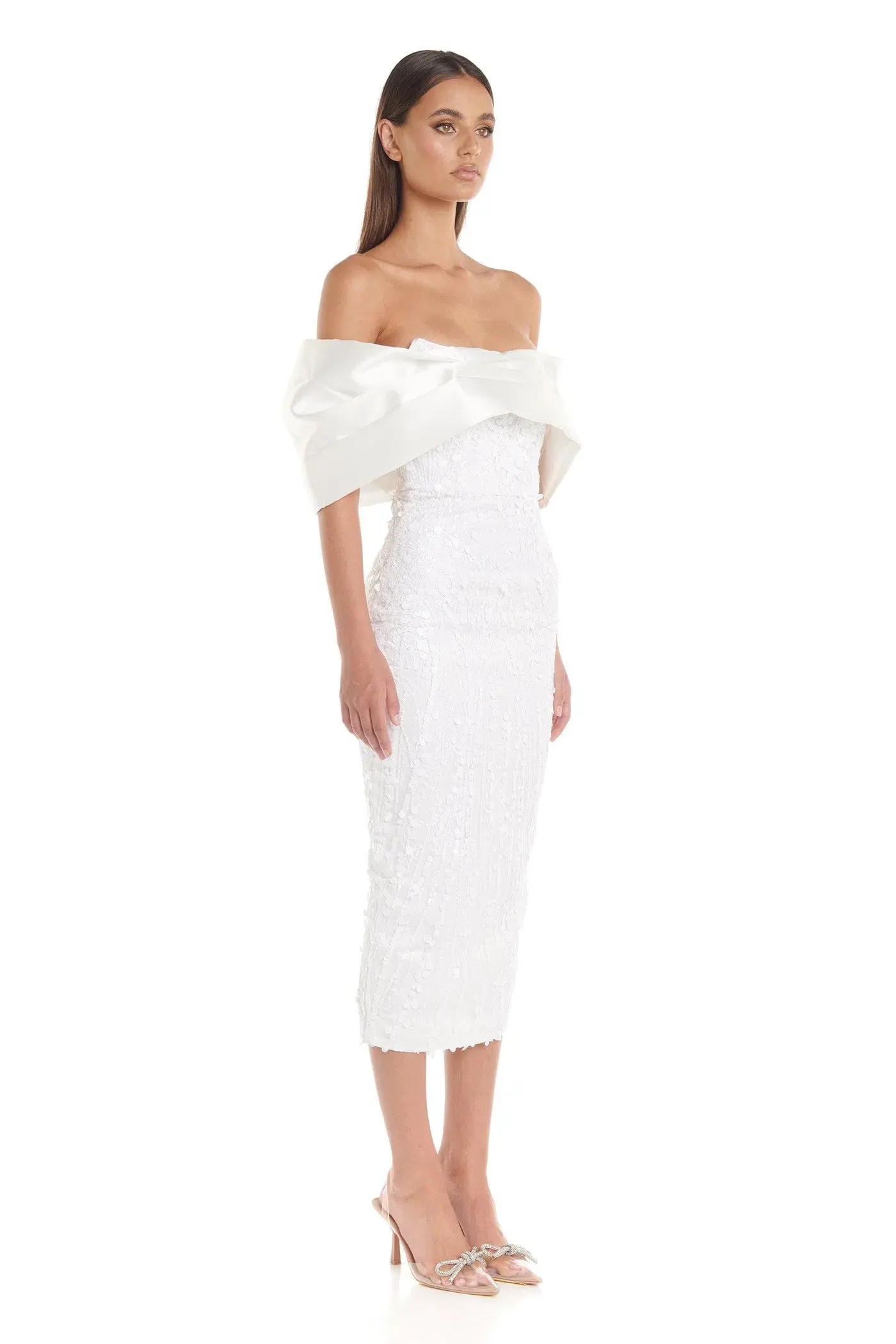 Eliya the Label Tanya Dress White Size 8 - Image 3