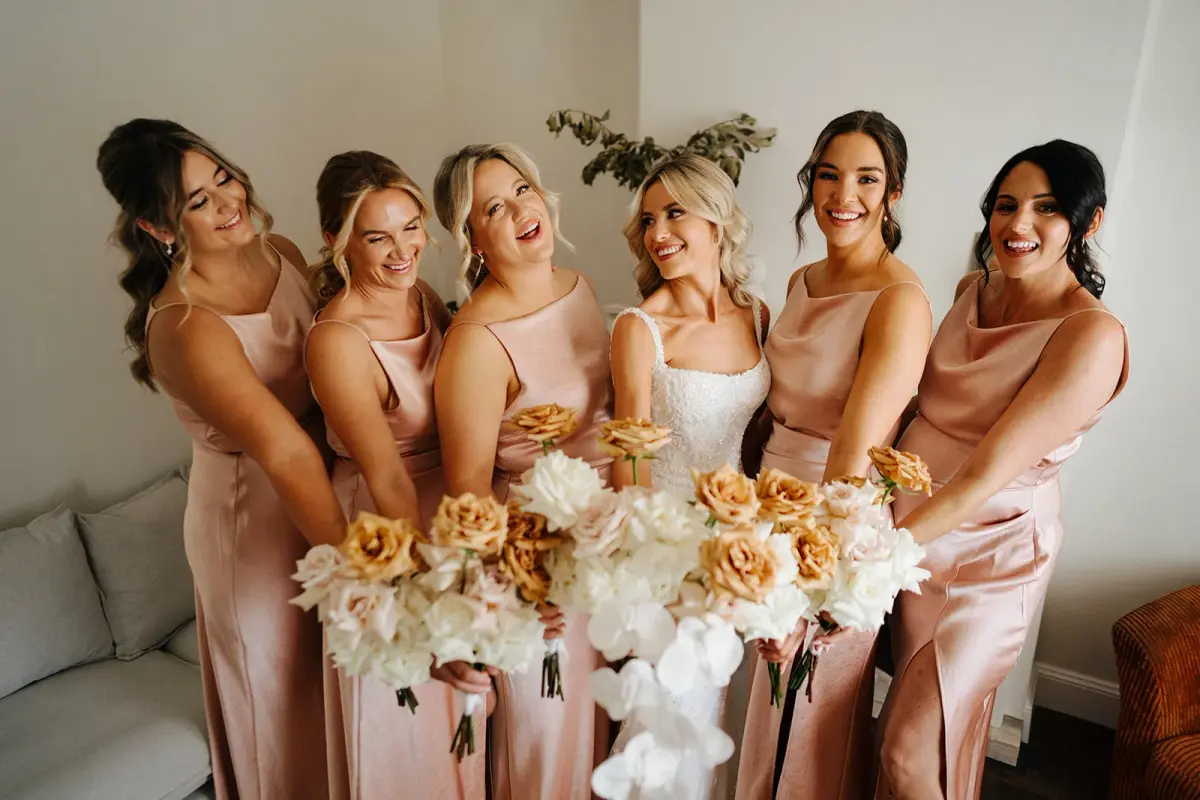 Bec and Bridge The Dreamer Maxi Dress in Rose Gold Size 14  - Image 3