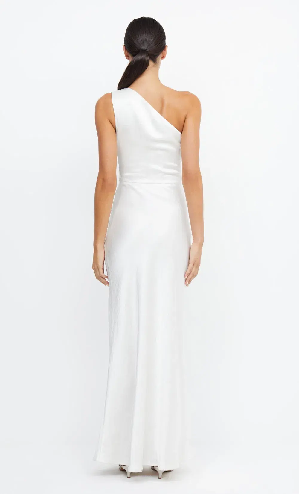 Bec & Bridge The Dreamer Asym Dress Ivory Size 10 - Image 3