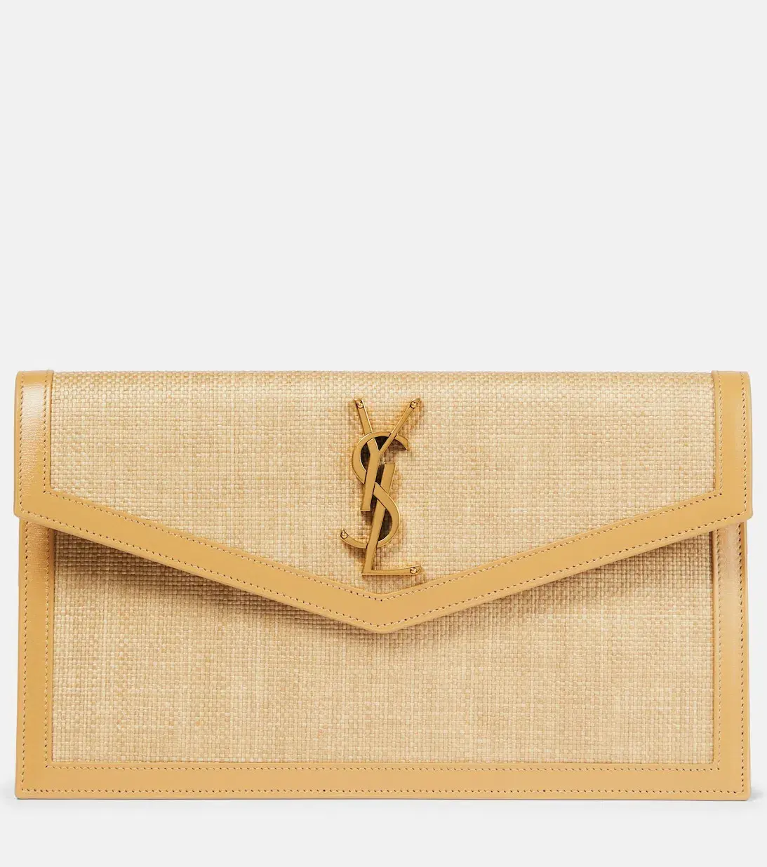 Saint Laurent Uptown Pouch Straw - Image 3