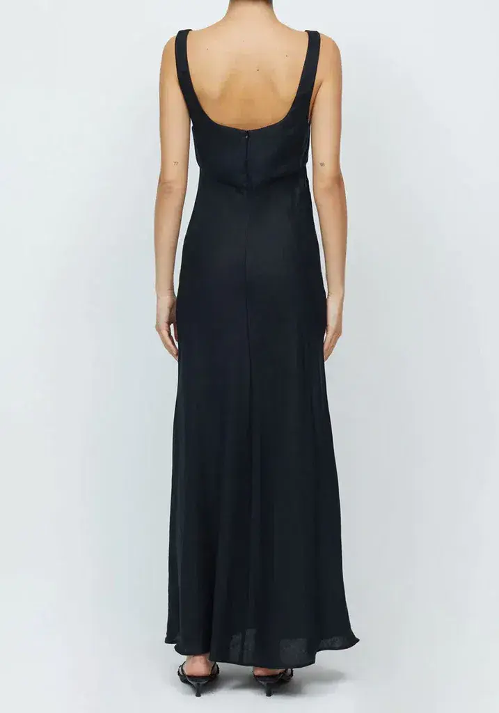 Bec & Bridge Lara Maxi Dress Black Size 10 - Image 3