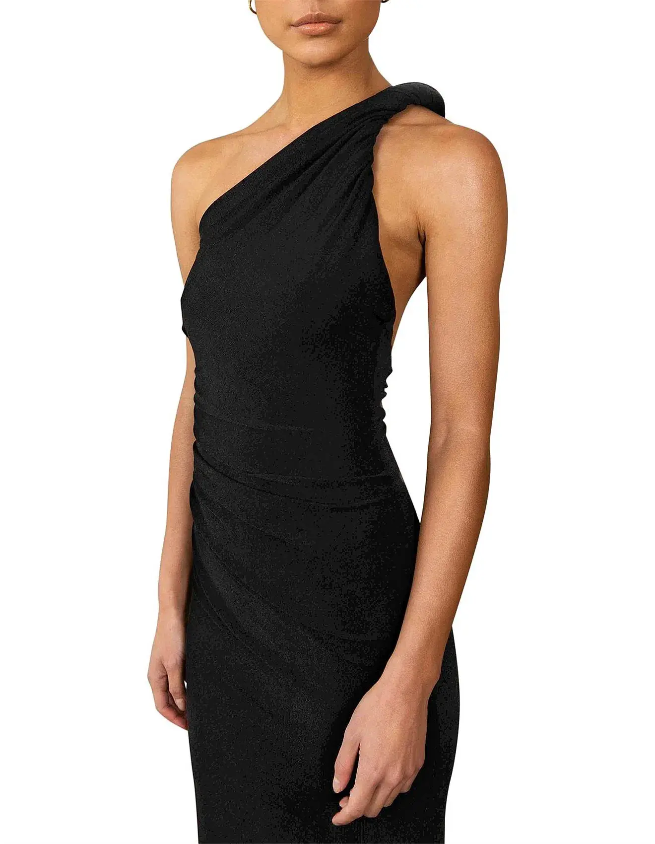 Misha Dune Dress Black Size 6 - Image 2