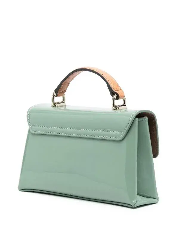 FURLA Mini Top handle bag Mint Green - Image 2