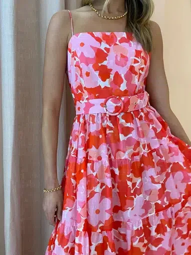 Steele Harper Dress in Camellia Size 10