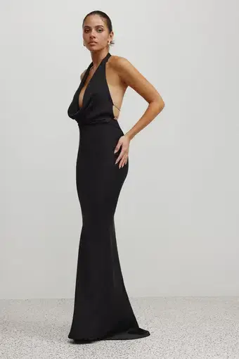 Lexi Polaris Maxi Dress Black Size 6