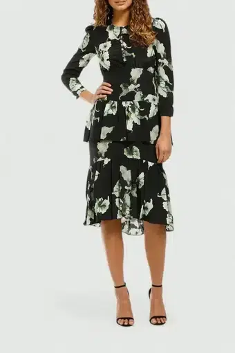 Husk Amazon Dress in Leaf Print Size 6